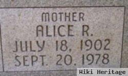 Alice R. Wilkinson