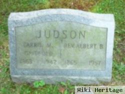 Rev Albert B. Judson