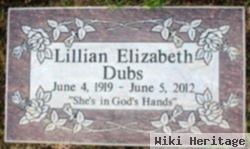 Lillian Elizabeth Dubs