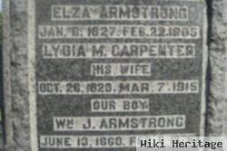 Lydia M Carpenter Armstrong