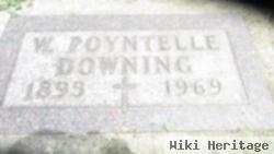 W Poyntelle Downing