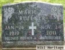 Marie M. Teuscher Rufener