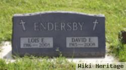 Dr David Earl Endersby