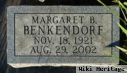 Margaret B Thomas Benkendorf