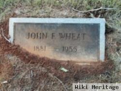 John F Wheat