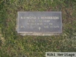 Sgt Raymond Leonard Henderson