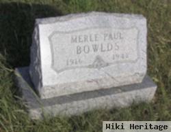 Merle Paul Bowlds