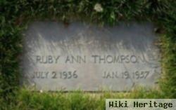 Ruby Ann Thompson