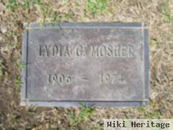 Lydia G Mosher