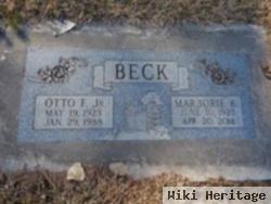 Otto F Beck, Jr