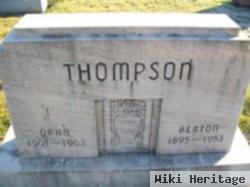 Opha Bell Thompson