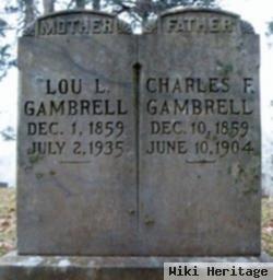 Charles Franklin Gambrell