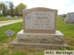 Wesley L Brown