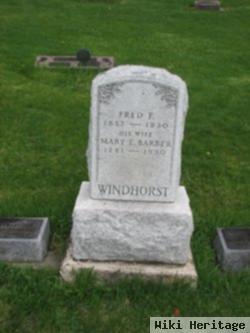 Mary Elizabeth Barber Windhorst