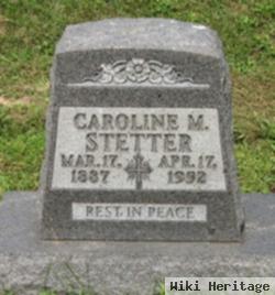 Caroline M. Stetter