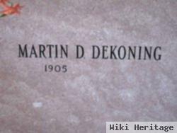 Martin D. Dekoning