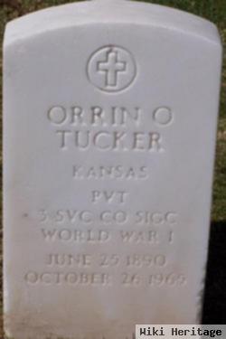 Pvt Orrin O Tucker