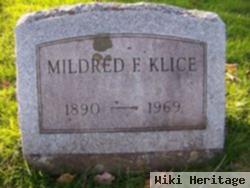 Mildred F Klice