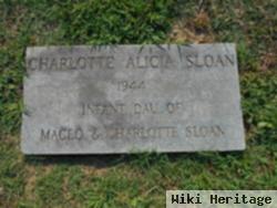 Charlotte Alicia Sloan