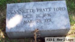 Jeannette Pratt Ford