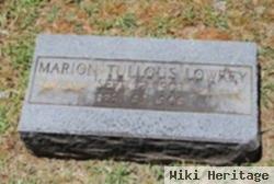 Marion Tullous Lowrey