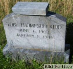 Tobe Thompson Kidd