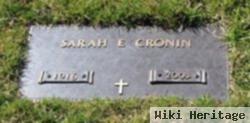 Sarah Elizabeth "sally" Zinck Cronin