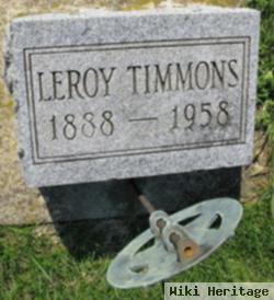 Pvt Leroy W Timmons