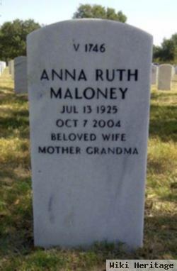 Anna Ruth "baby Sister" Morriss Maloney