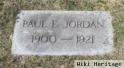 Paul E Jordan