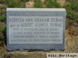 Rebecca Ann "granny" Graham Dumas