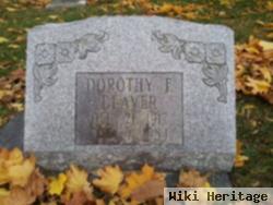 Dorothy F. Deaver