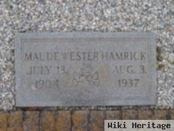 Maude Wester Hamrick