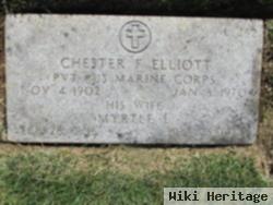 Chester F Elliott