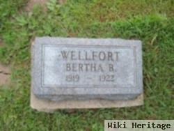 Bertha Beatrice Wellfort