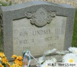 Roy Lindsey, Iii