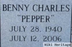 Benny Charles "pepper" Walker