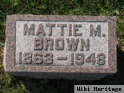 Mattie M Brown