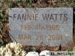 Fannie Watts