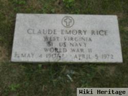 Claude Emory Rice