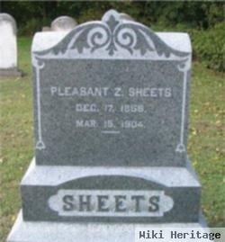 Pleasant Z. Sheets