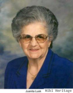 Edith Juanita Lewis Lusk