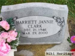 Harriett Jannie Clark