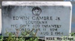 Pfc Edwin Cambre, Jr