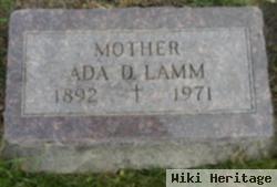 Ada D Pickett Lamm