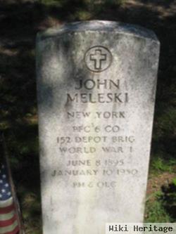 Pfc John Meleski