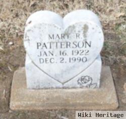 Mary R Patterson