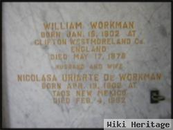 Nicolasa Urioste Workman