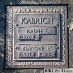 Blanche M Kabrich