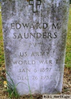 Edward M Saunders